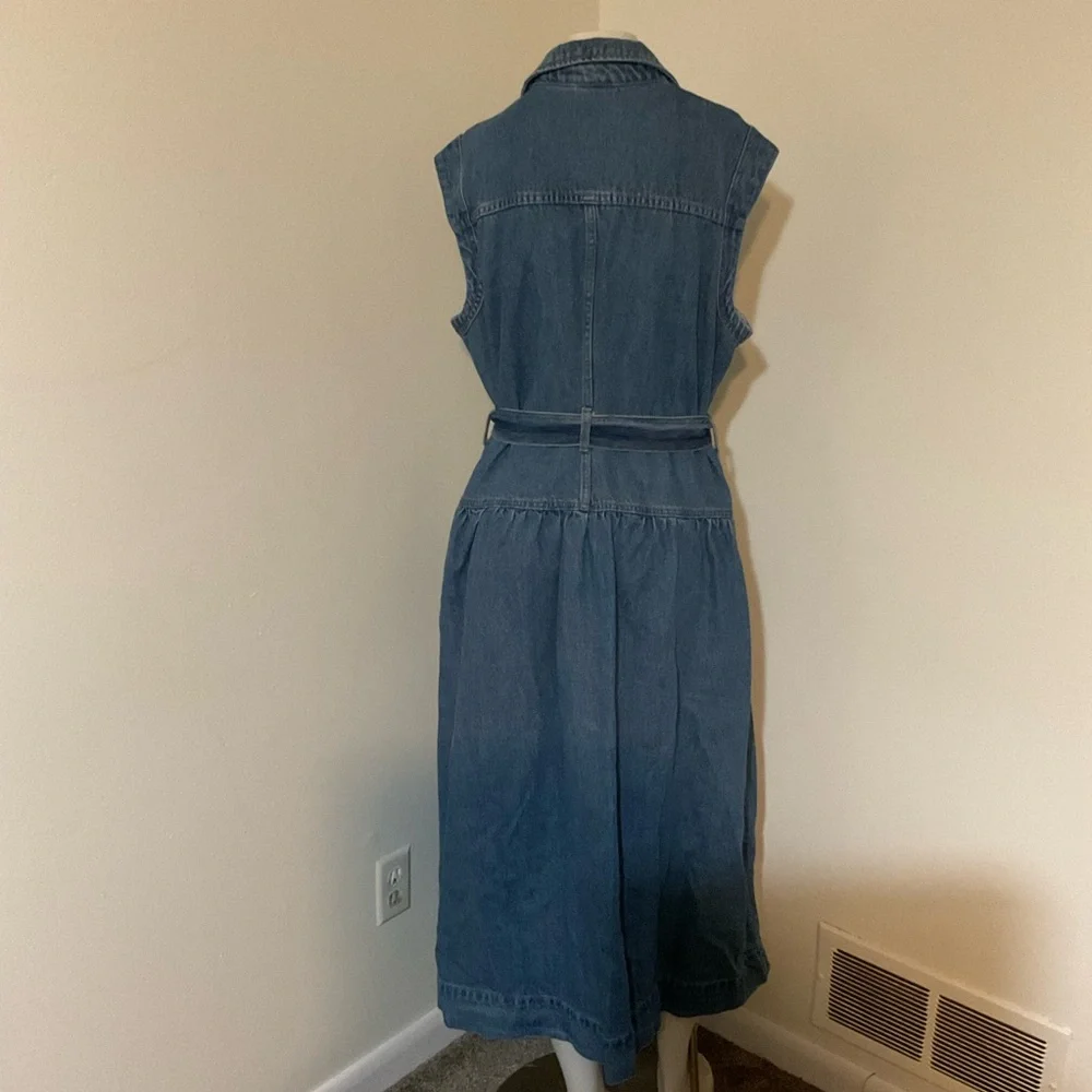 Universal Threads Denim Jean Dress 16 - Picture 3 of 5